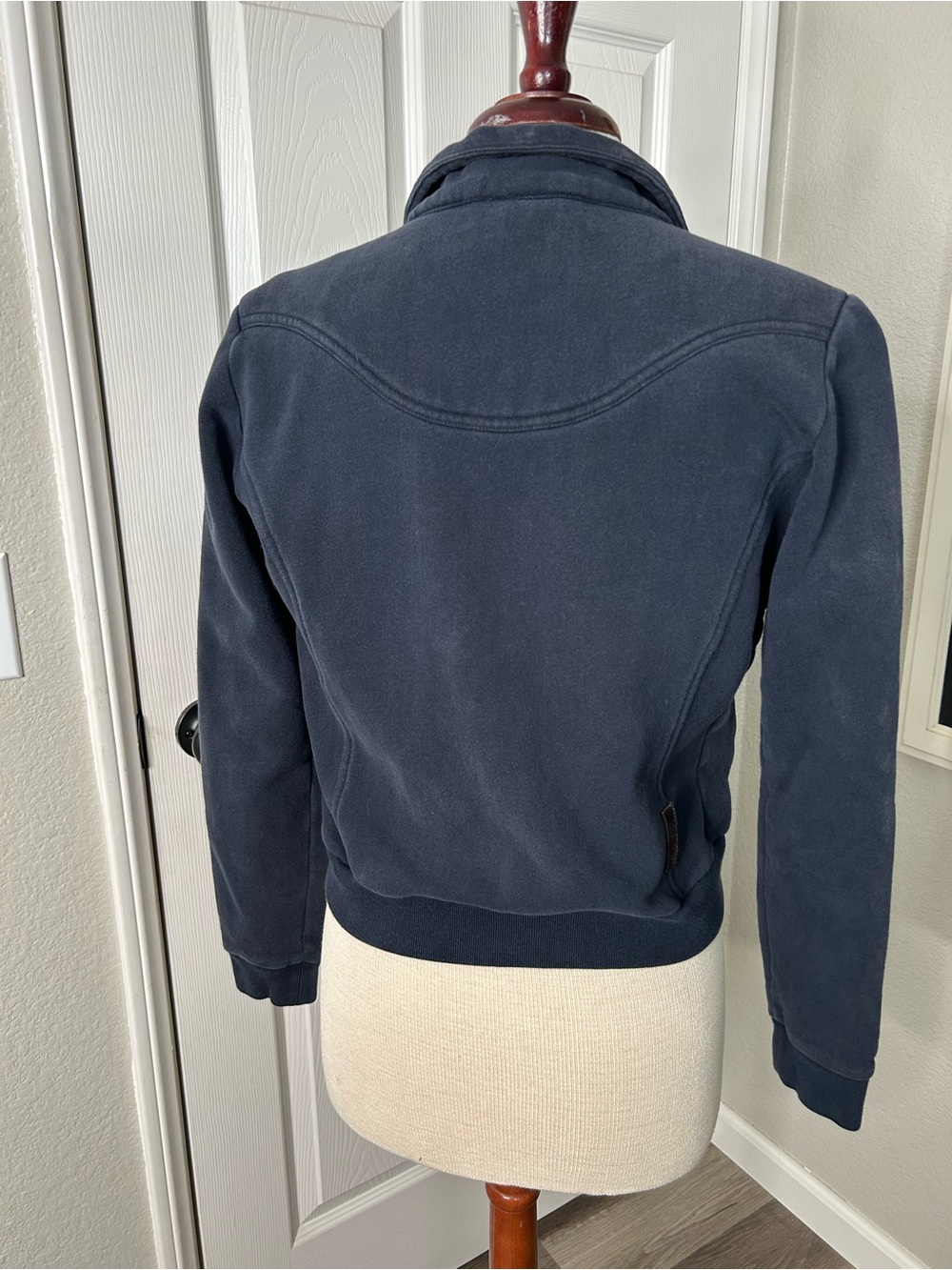 Topo Ranch Navy Zip-Up Jacket - Picture 3 of 10